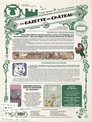 cover image of La Gazette du château, Tome 10